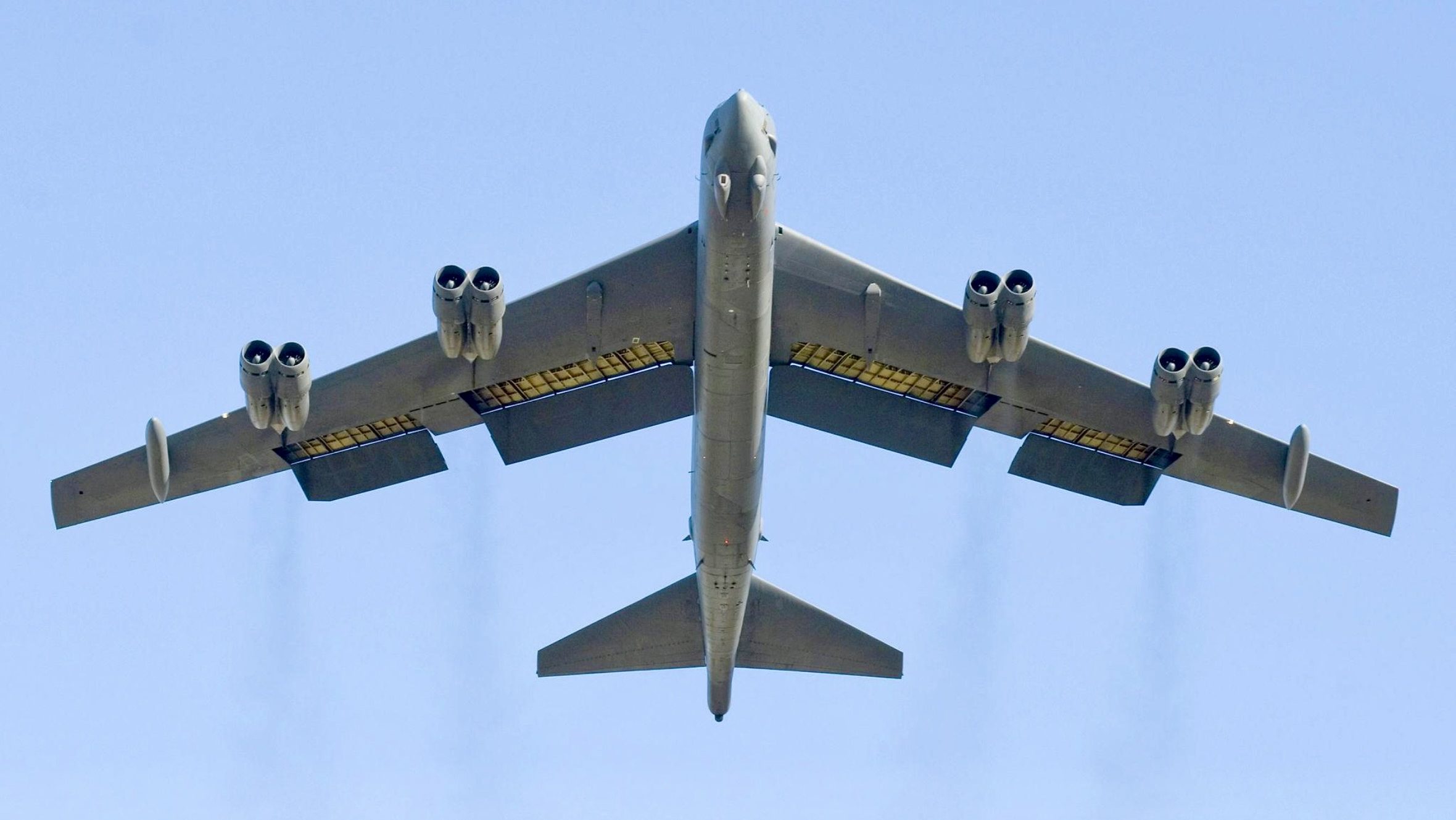 US military bomber aircraft strike mission Middle East conflict Iran