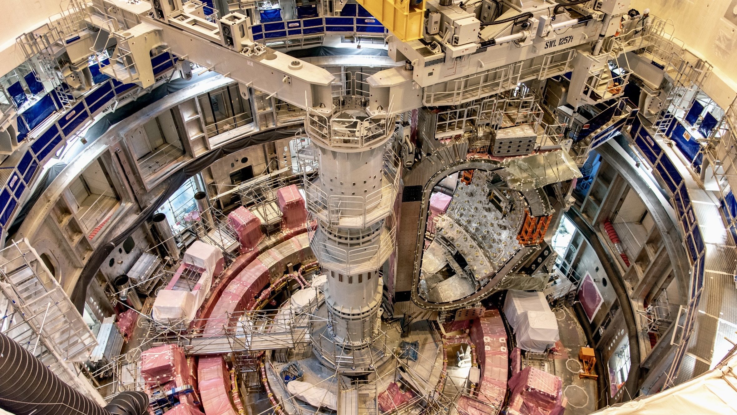 ITER fusion reactor under construction in Saint-Paul-lès-Durance, France