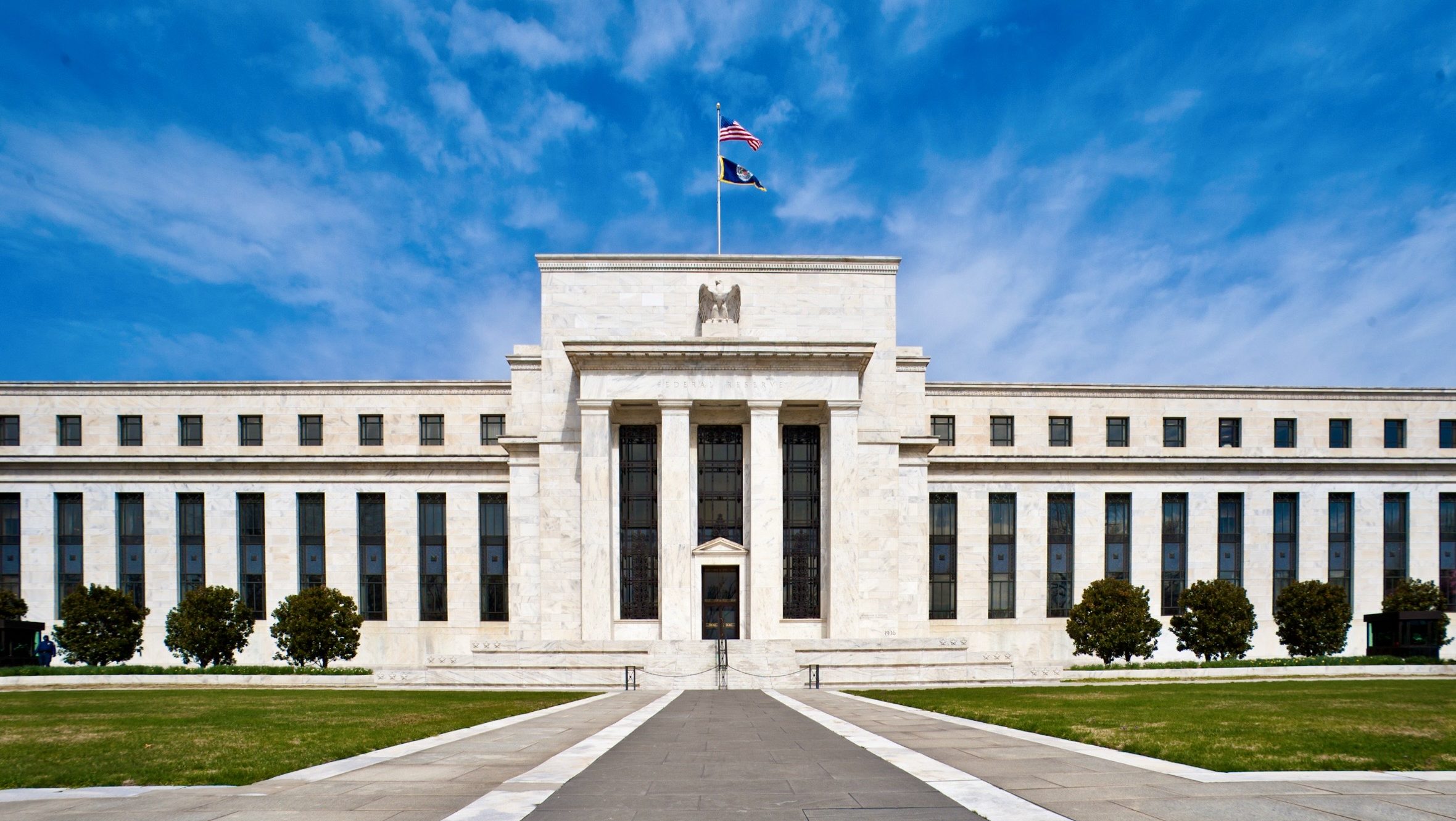 Federal Reserve Board building in Washington, D.C., headquarters of the U.S. central bank
