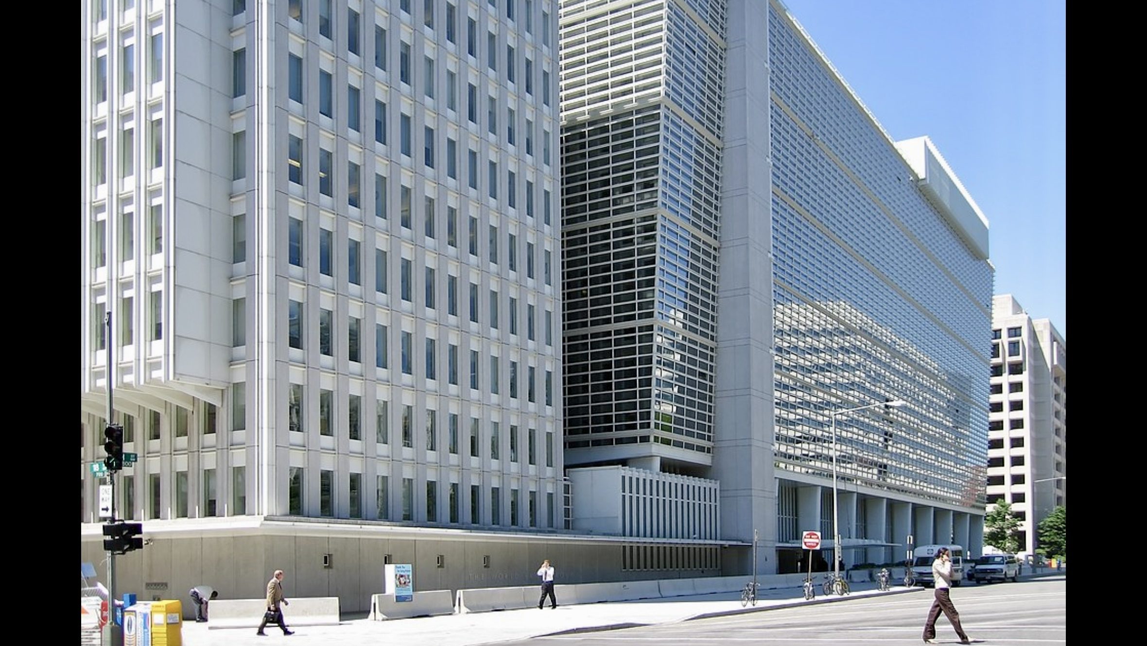 World Bank headquarters in Washington, D.C., representing global economic and development policy