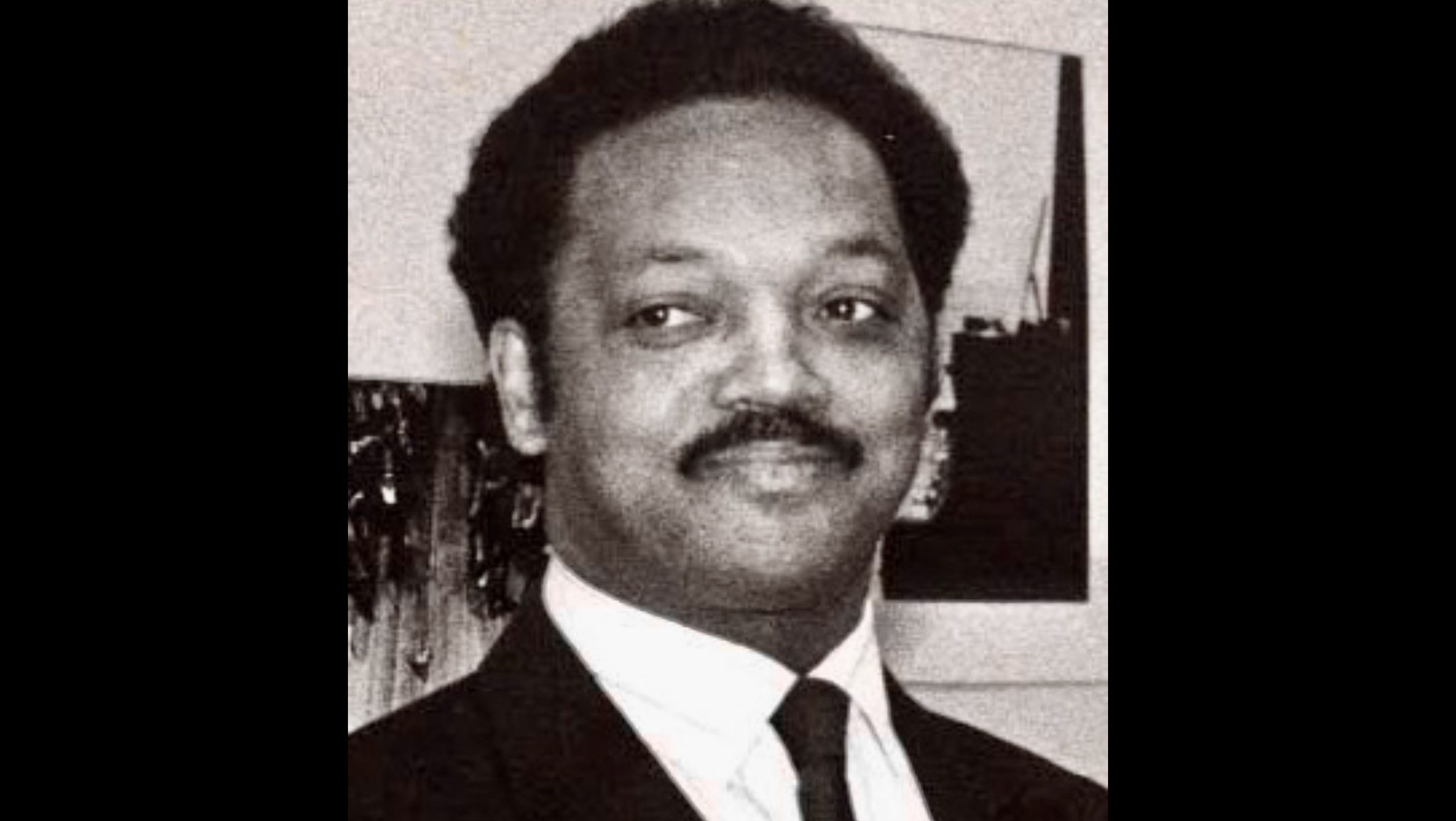 Civil rights leader Jesse Jackson. Historical public-domain archival photograph used for editorial context.