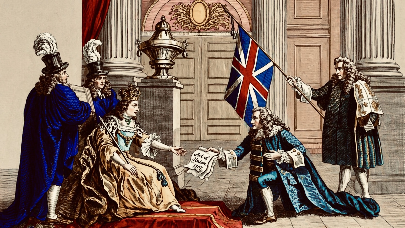 Kingdom of Great Britain Formed (1707)
