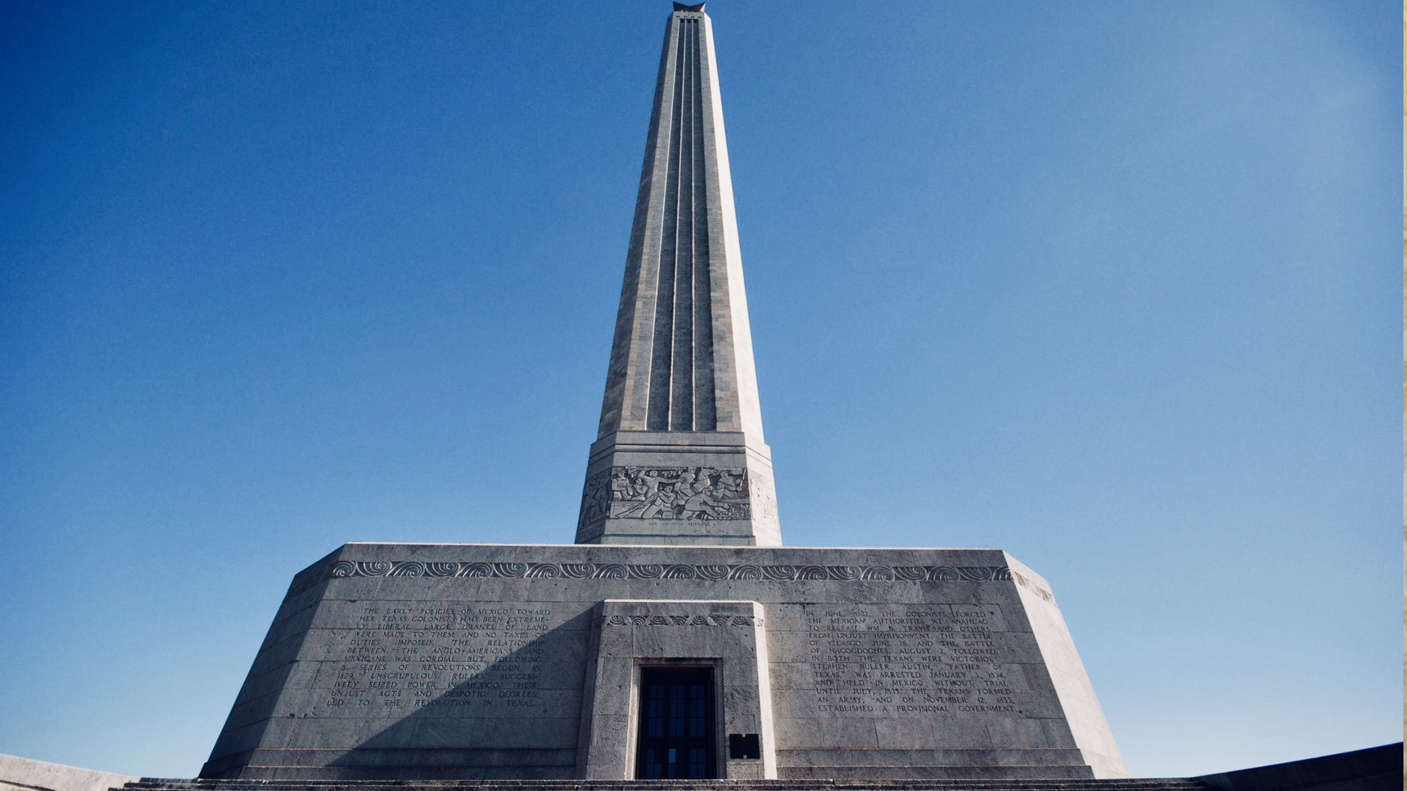 San Jacinto Monument in Texas, commemorating the 1836 battle that secured Texas independence