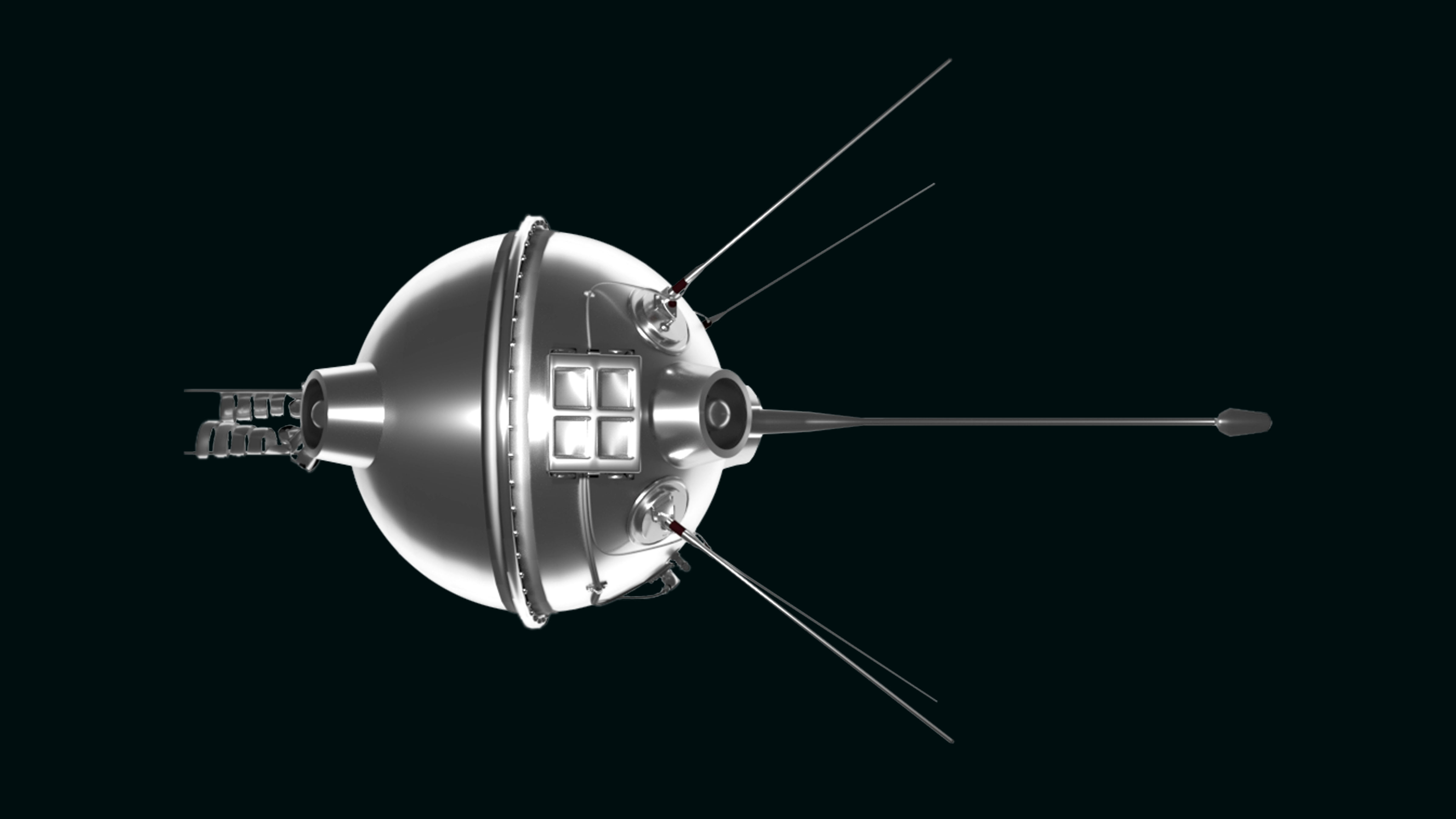Luna 2 Soviet spacecraft, which became the first human-made object to reach the Moon in September 1959.