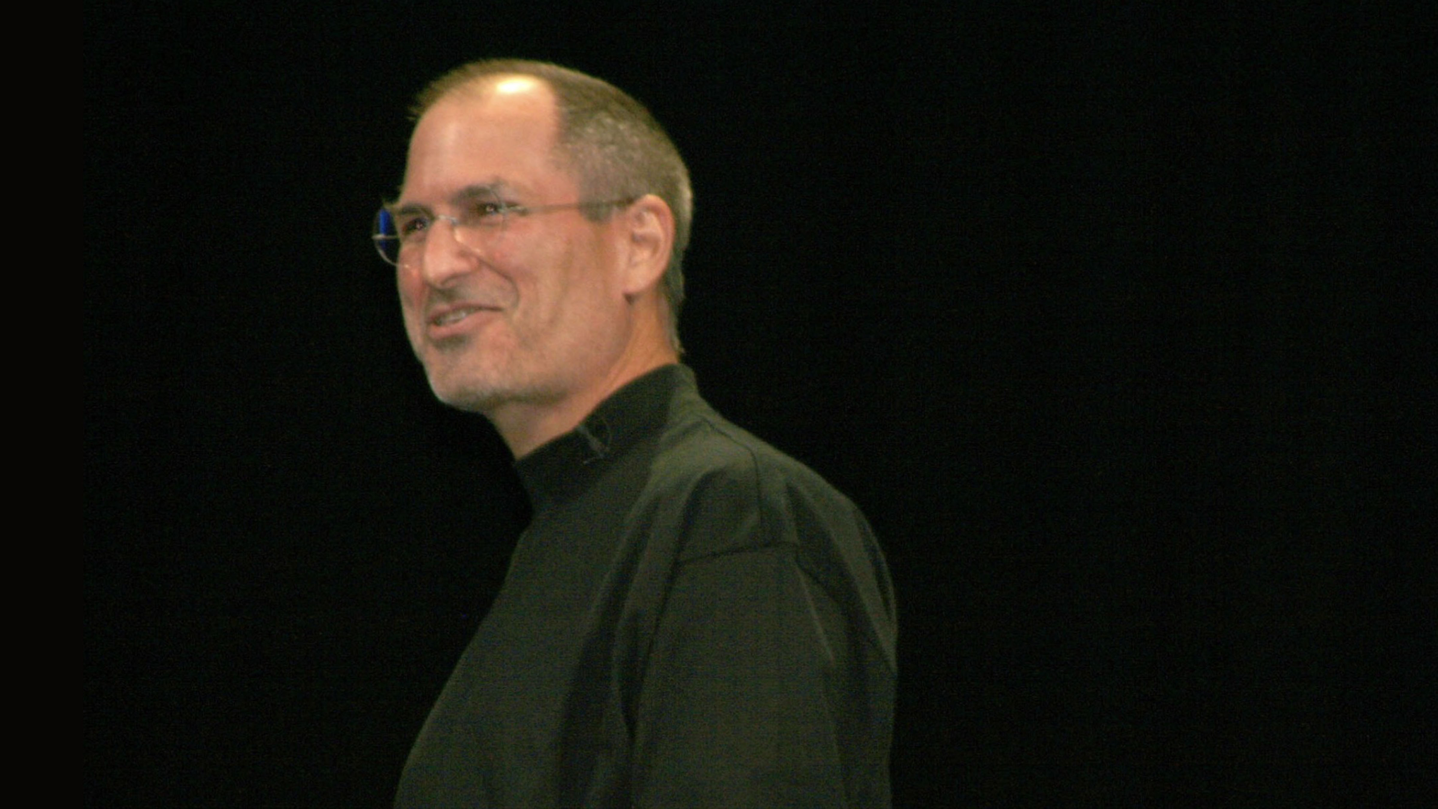 Steve Jobs at Macworld in January 2007, the year Apple introduced the iPhone. Photo by JD Lasica, cropped from the original, CC BY 2.0, via Wikimedia Commons.